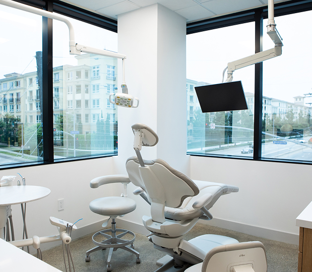 A treatment room at Westside Aesthetic Dentistry